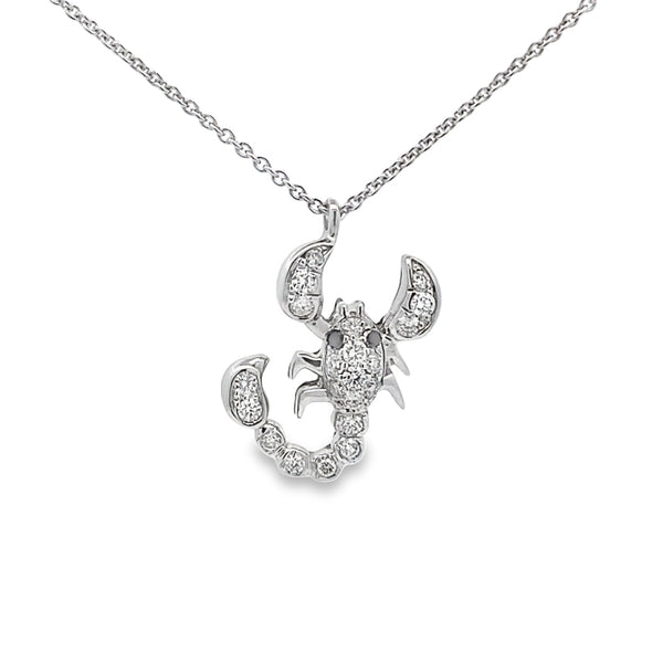 Scorpion Diamond Necklace