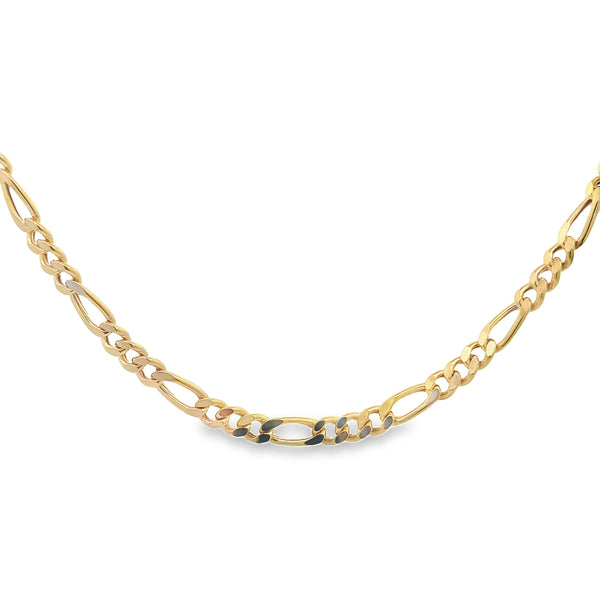 Imperial Elegance Gold Figaro Chain