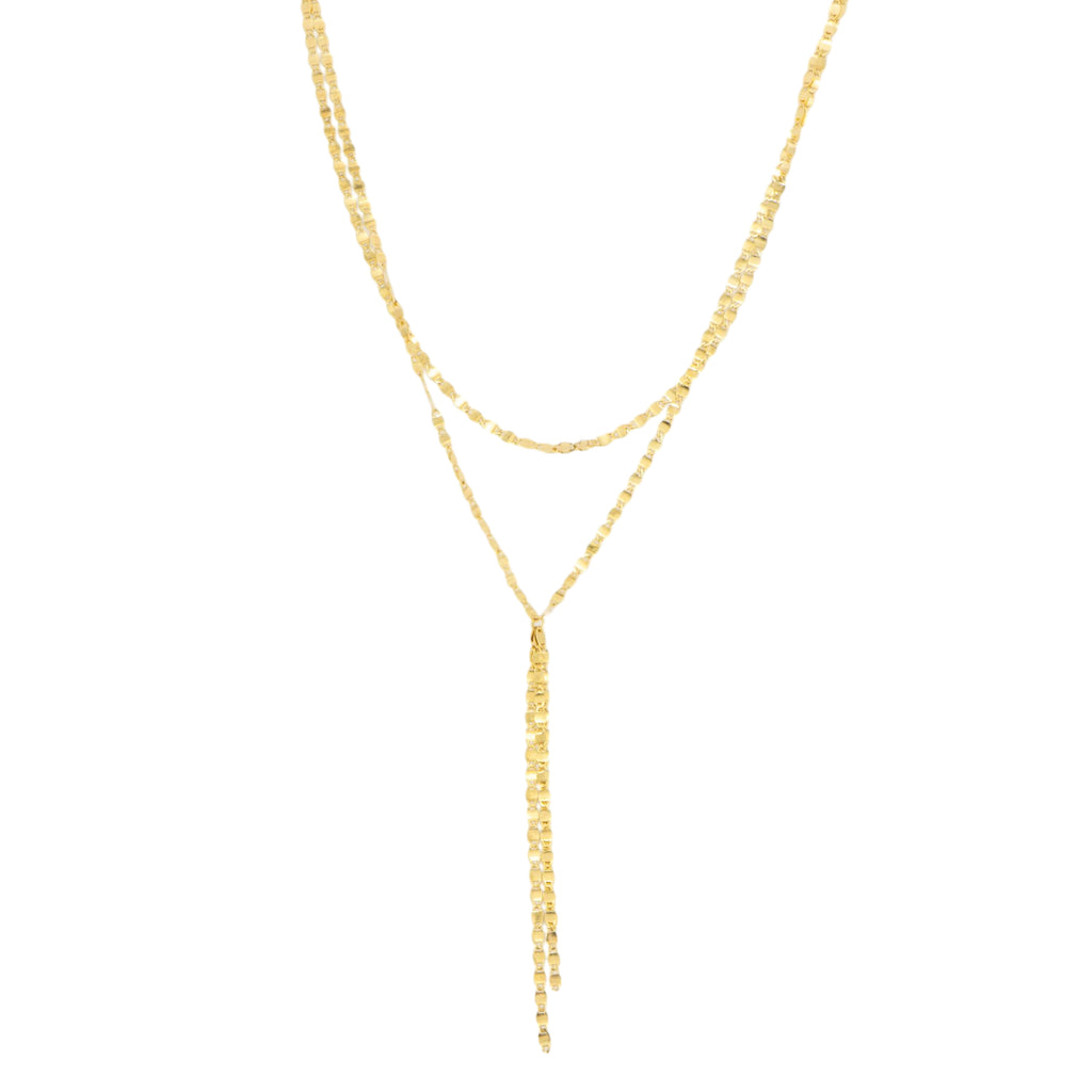 Strand Valentino Gold choker Necklace