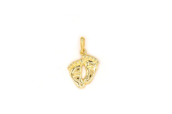 Walk On By Gold Pendant
