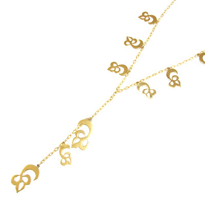 Cascade Gold Necklace
