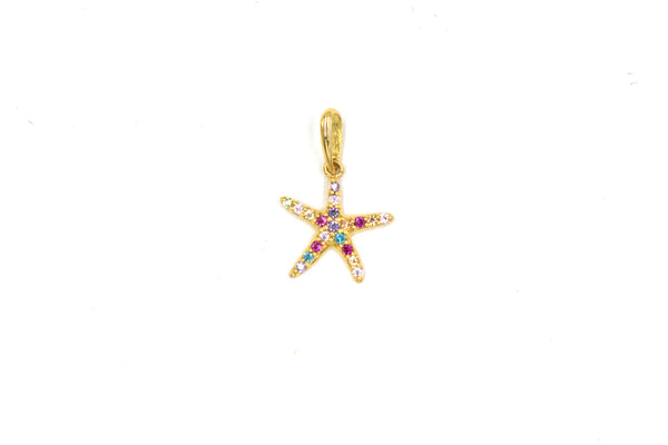 Estrella De Mar Gold Pendant