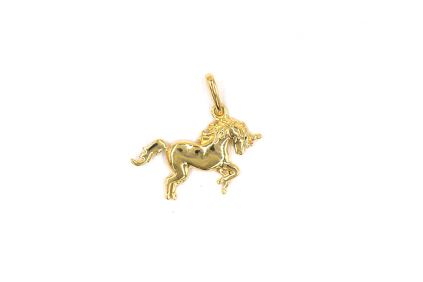 Golden Unicorn Gold Pendant