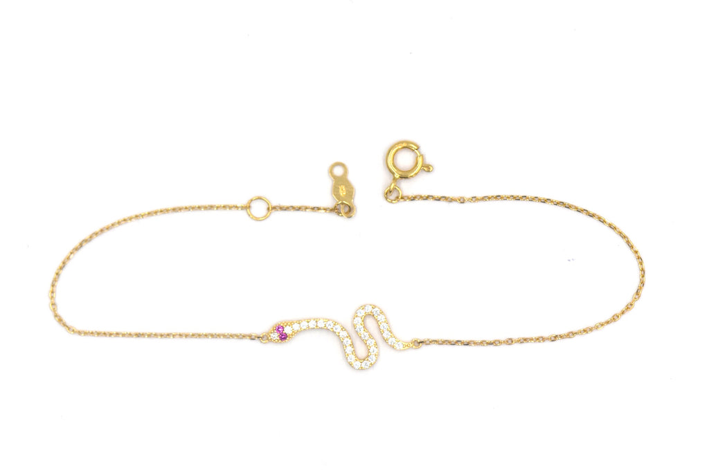 Serpiente Gold bracelet