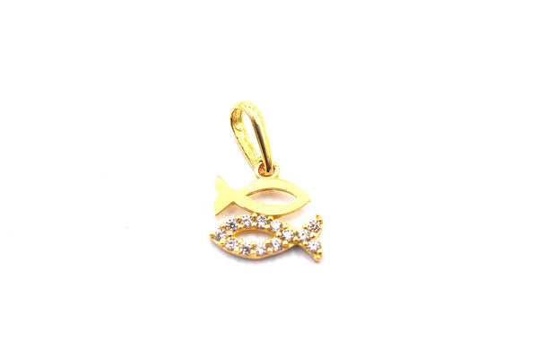 Like a Pisces Gold Pendant