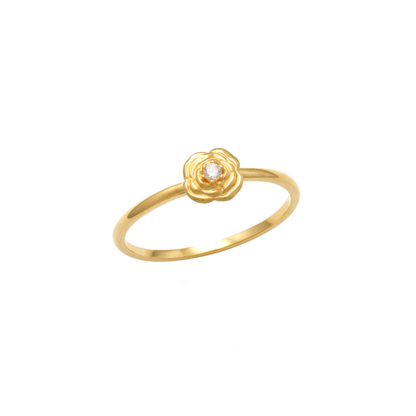 In Bloom Gold Ring