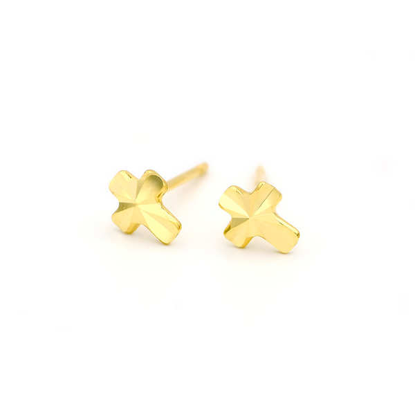 Little Faith Gold Earrings