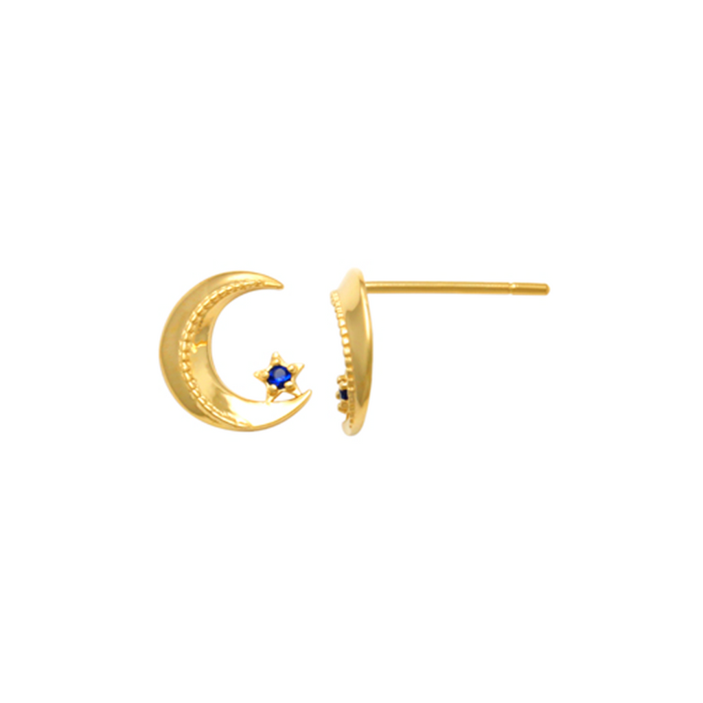 Lunar Gold Earrings
