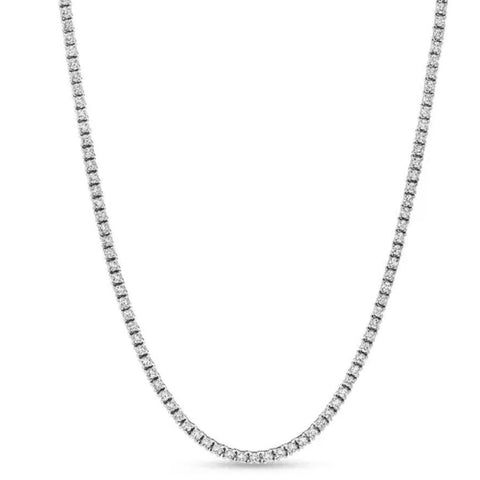 Diamond Tennis Necklaces at LIVILUXE