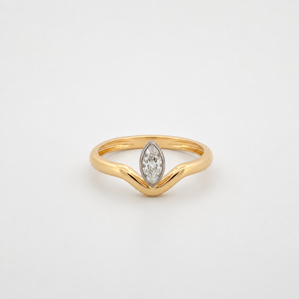 Aila Gold Ring By Liviluxe