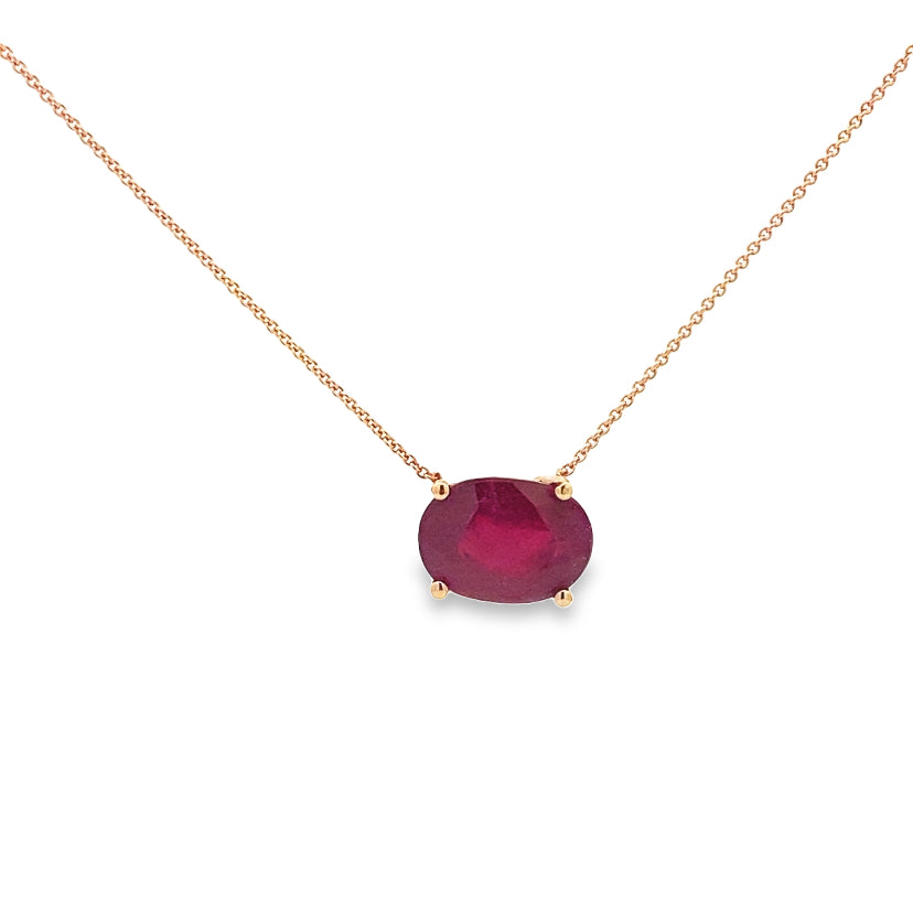 Ruby Pendant  By Gioielli Di Valenza