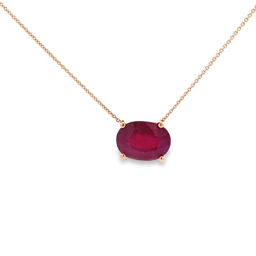 Ruby Pendant  By Gioielli Di Valenza