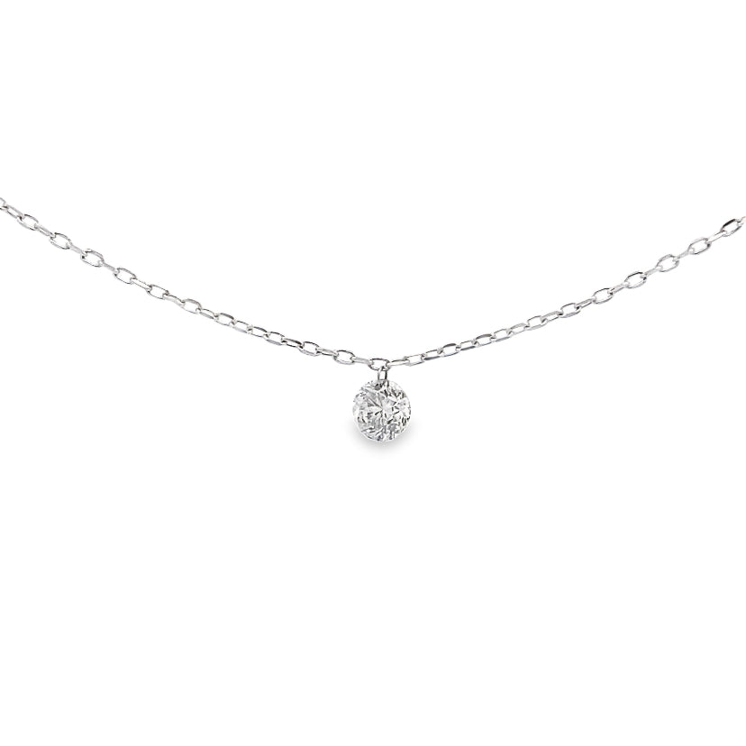 Spark Diamond Pendant Necklace
