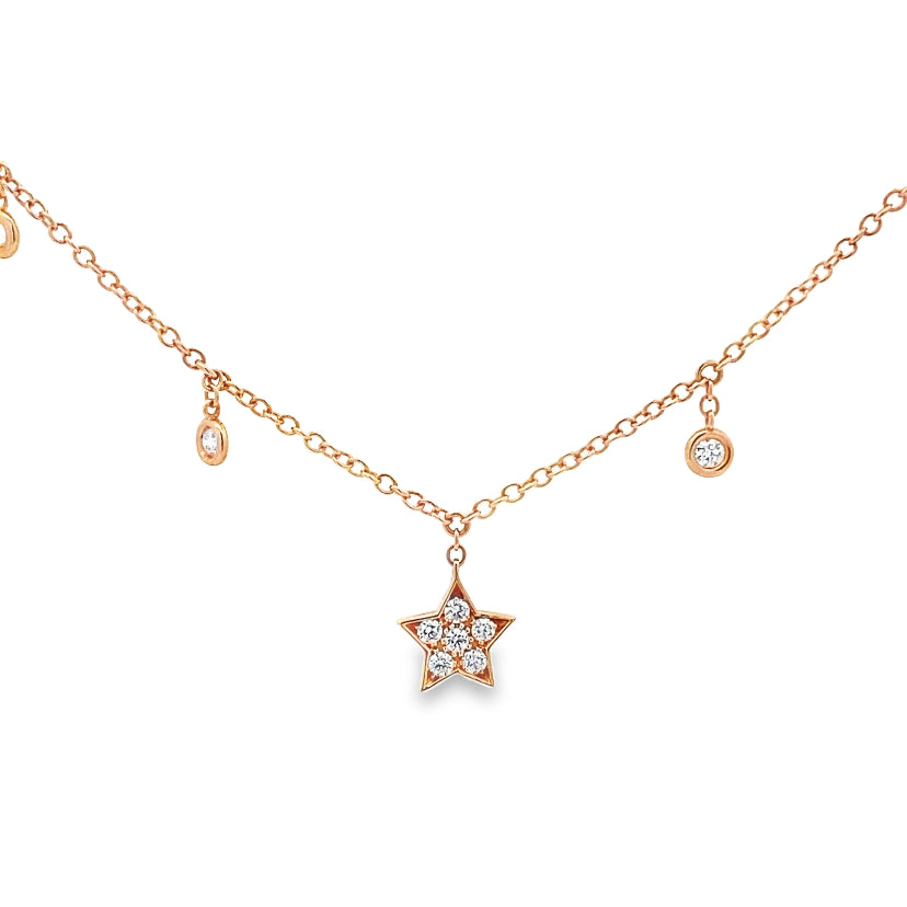 Stella Diamond Pendant Necklace