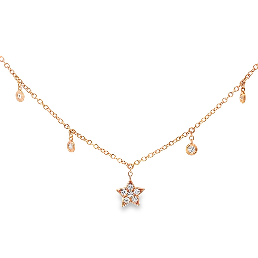 Stella Diamond Pendant Necklace