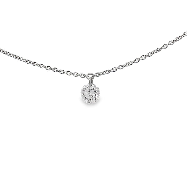 Diamond Drop Necklace By Crivelli