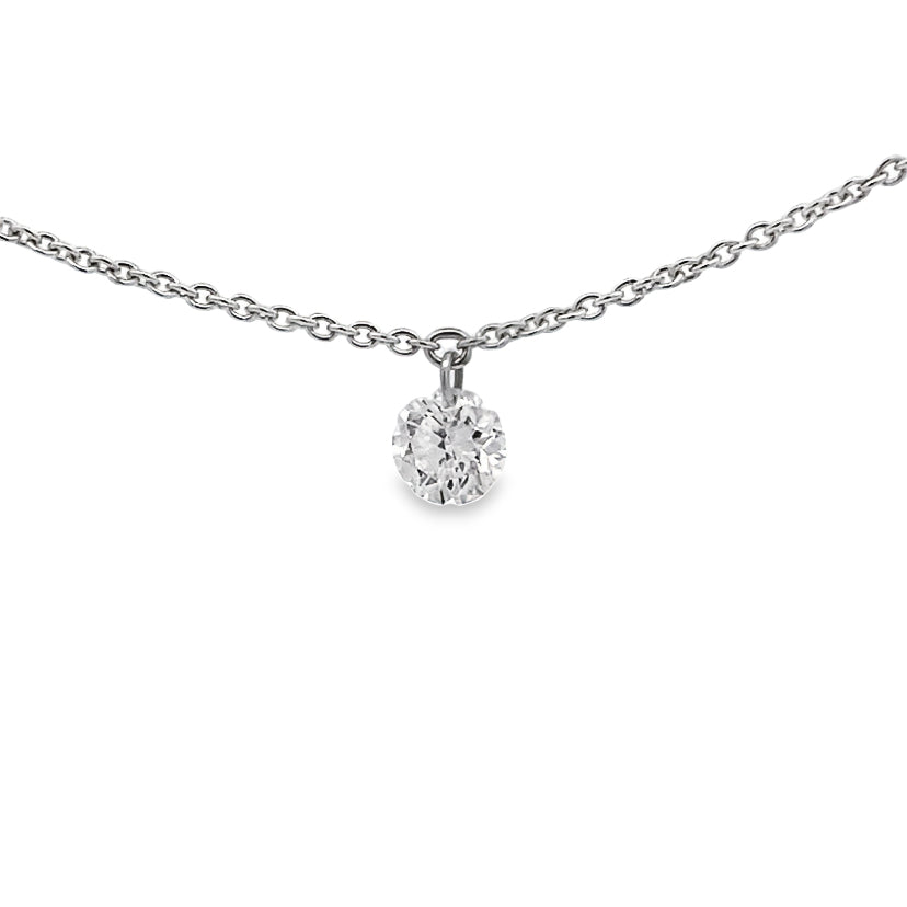 Diamond Drop Necklace By Crivelli