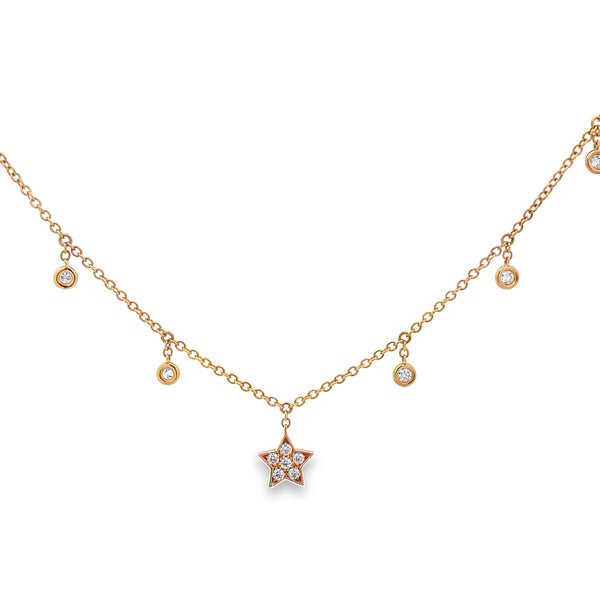 Stella Diamond Pendant Necklace