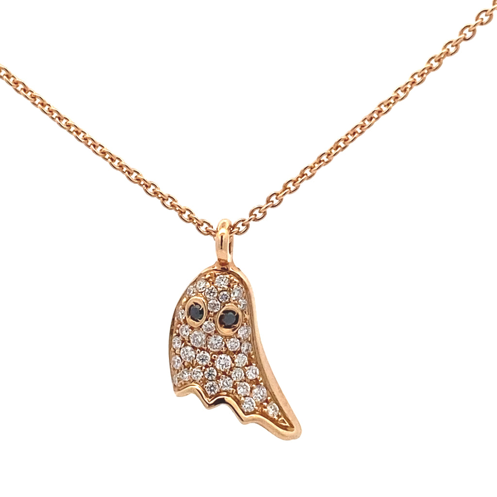 Fantasma Piccolo Diamond Pendant Necklace