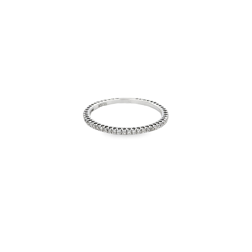 Thin Diamond Band Ring