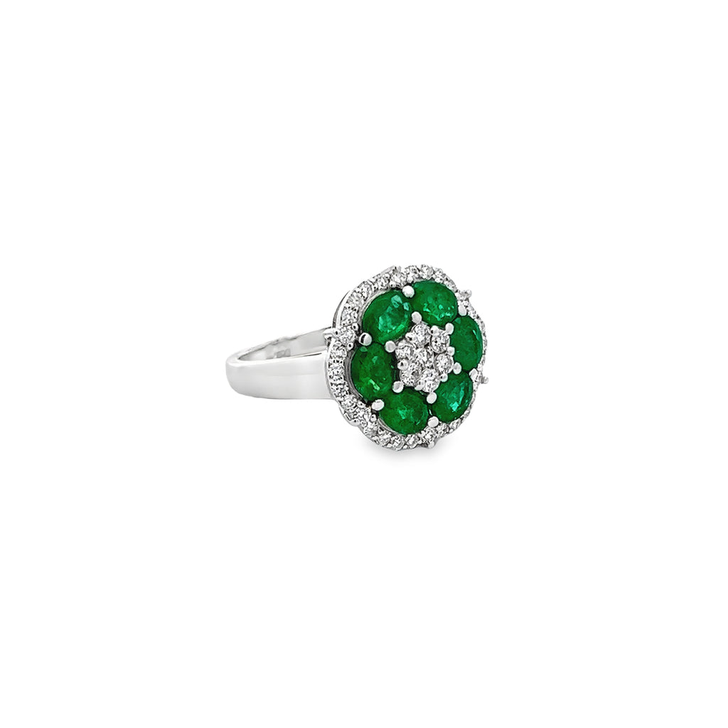 Vintage Emerald Ring By Gioielli Di Valenza