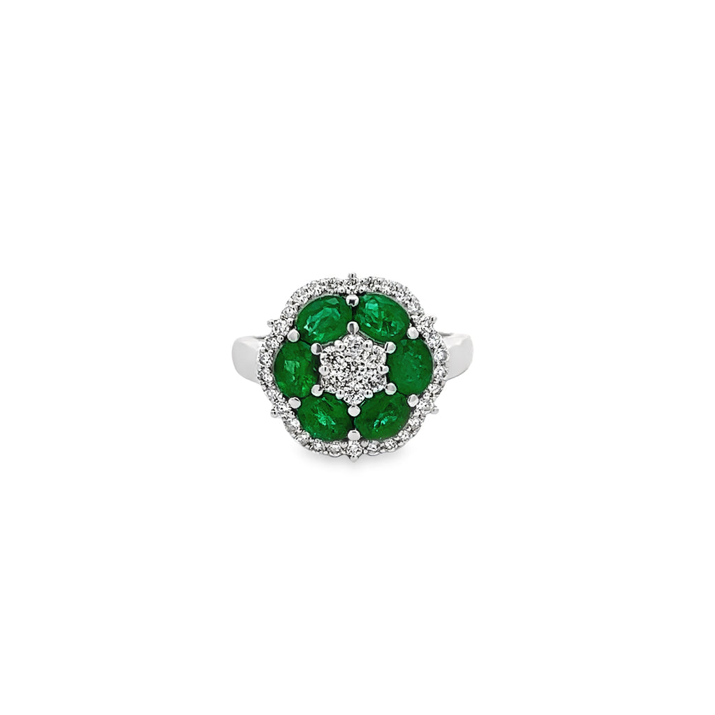 Vintage Emerald Ring By Gioielli Di Valenza