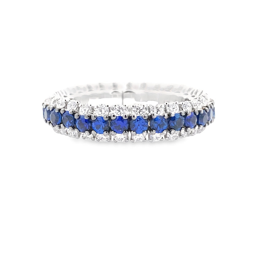 Whisperer Sapphire Diamond Ring By Piero Milano
