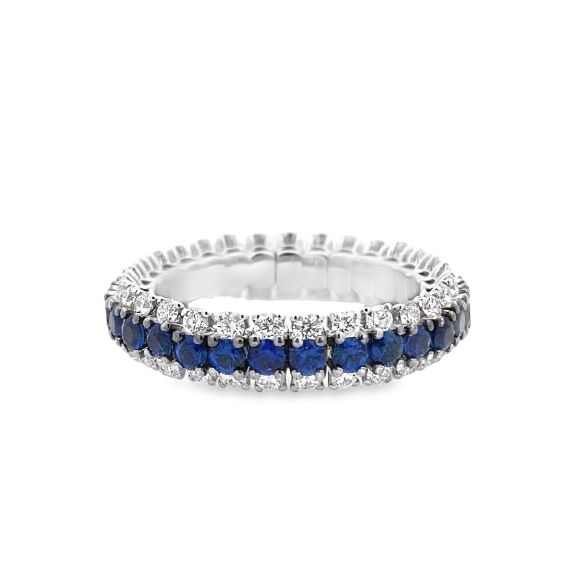 Whisperer Sapphire Diamond Ring By Piero Milano