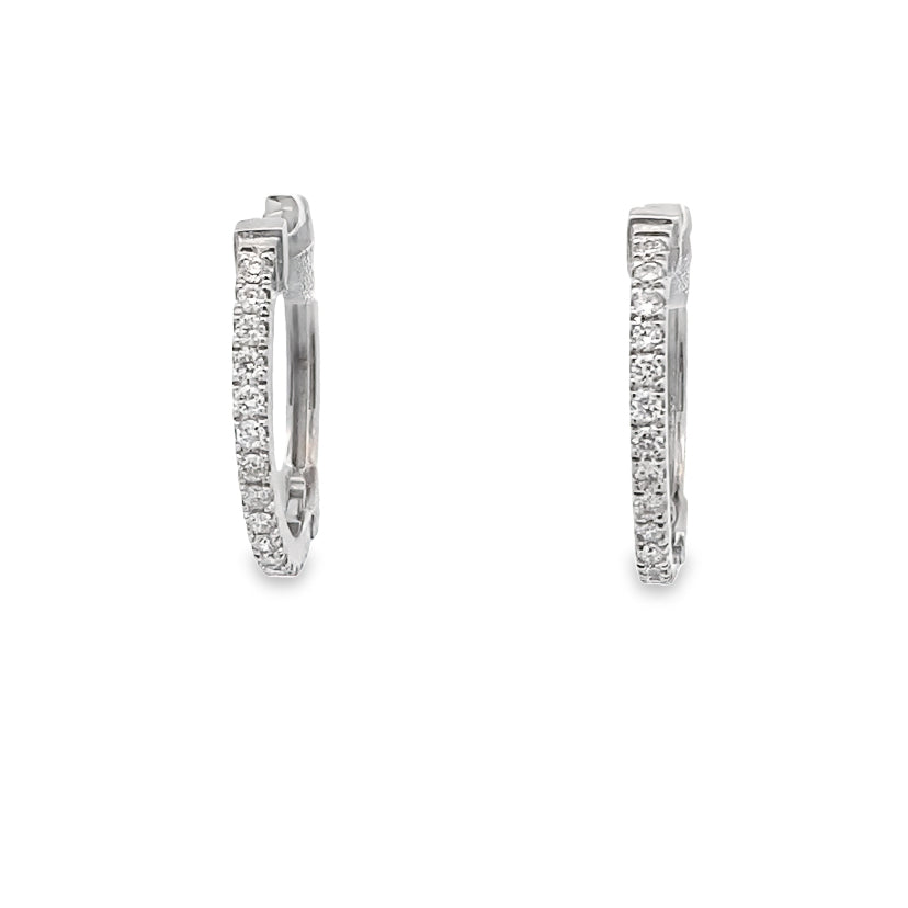 Brilliance Diamond Huggies By Gioielli Di Valenza