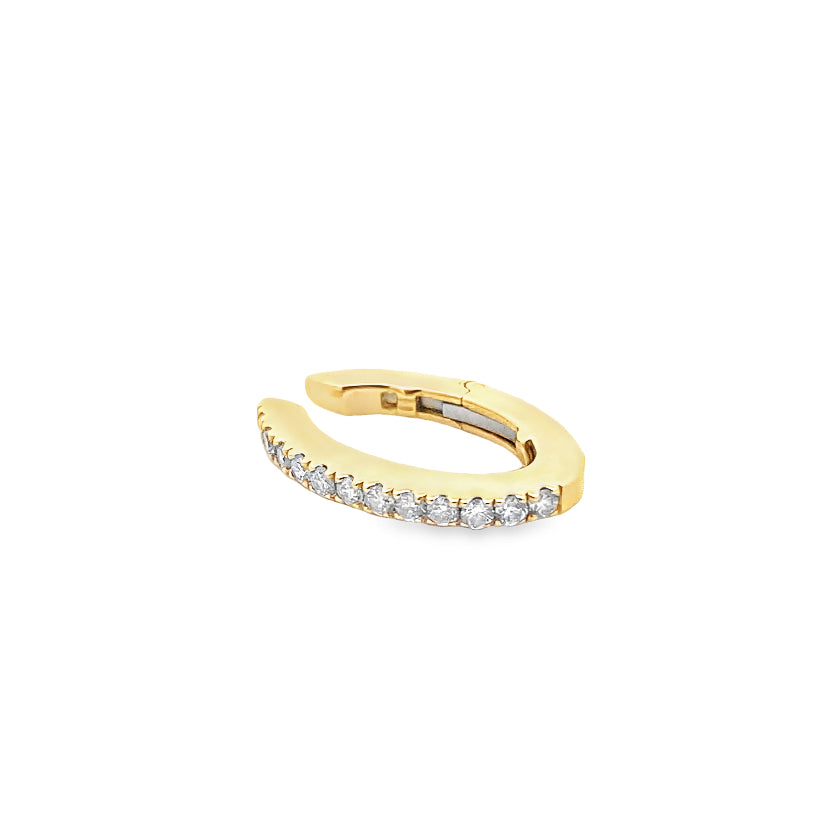 Tiny Diamond Ear Cuff By Gioielli Di Valenza