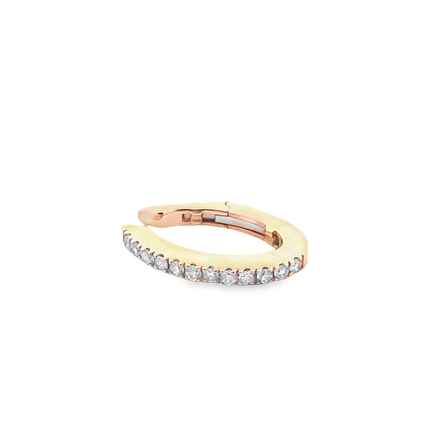 Tiny Diamond Ear Cuff By Gioielli Di Valenza