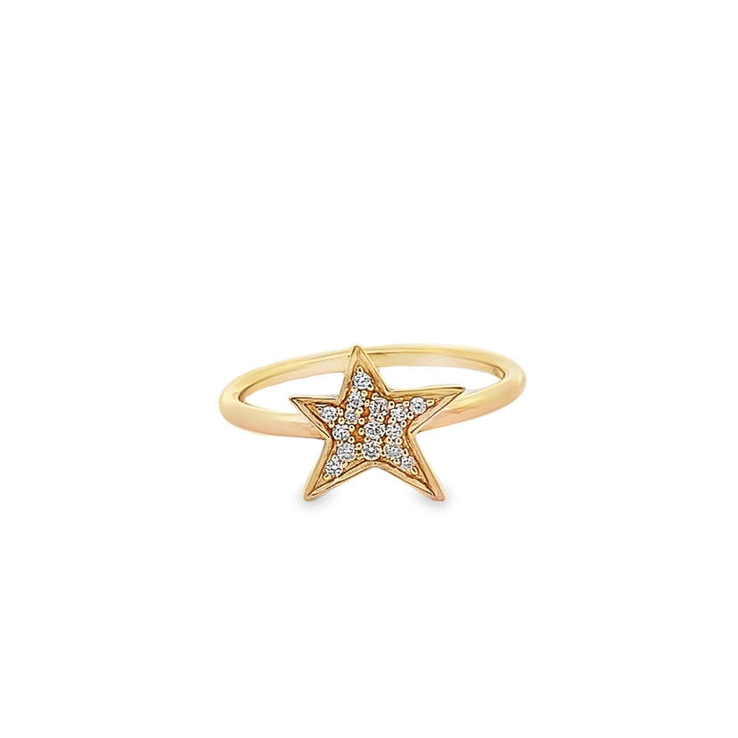 Diamond Star Ring