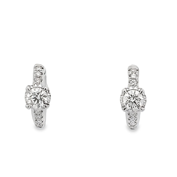 Dream Diamond Huggies By Gioielli Di Valenza