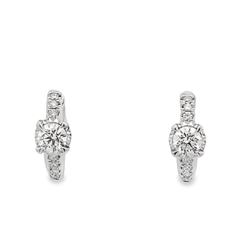 Dream Diamond Huggies By Gioielli Di Valenza