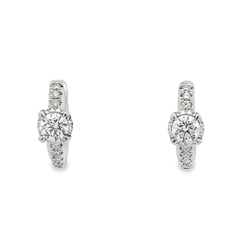 Dream Diamond Huggies By Gioielli Di Valenza