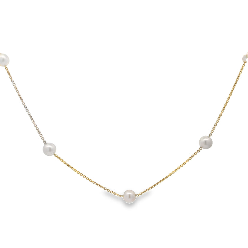 Classic Cascade Pearl Necklace