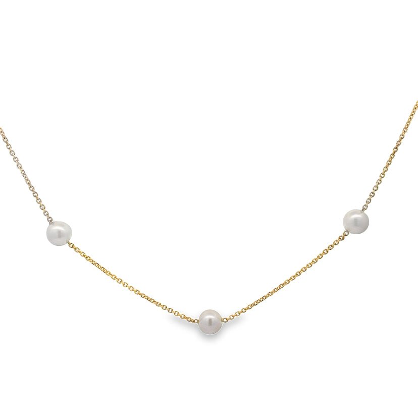 Classic Cascade Pearl Necklace