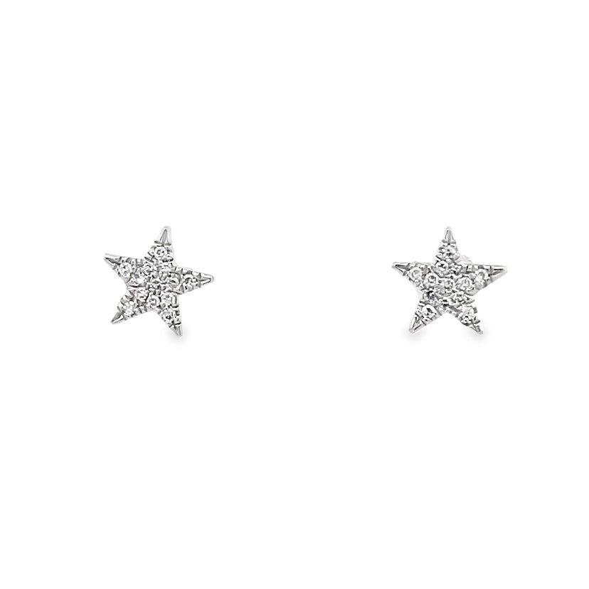 Star Diamond Studs By Gioielli Di Valenza