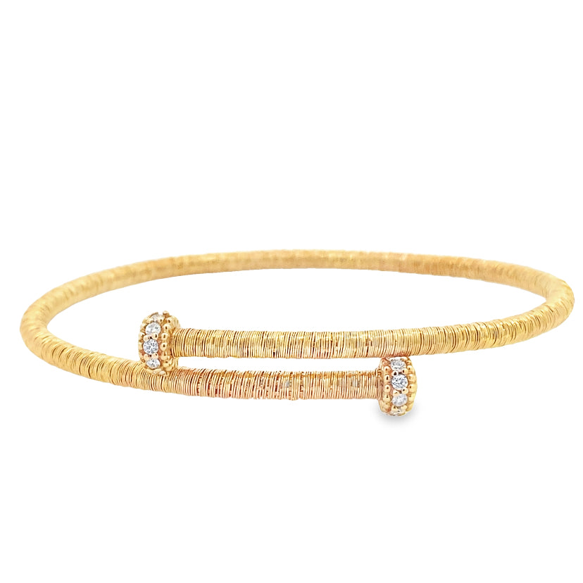 Mirage Gold Cuff Bracelet