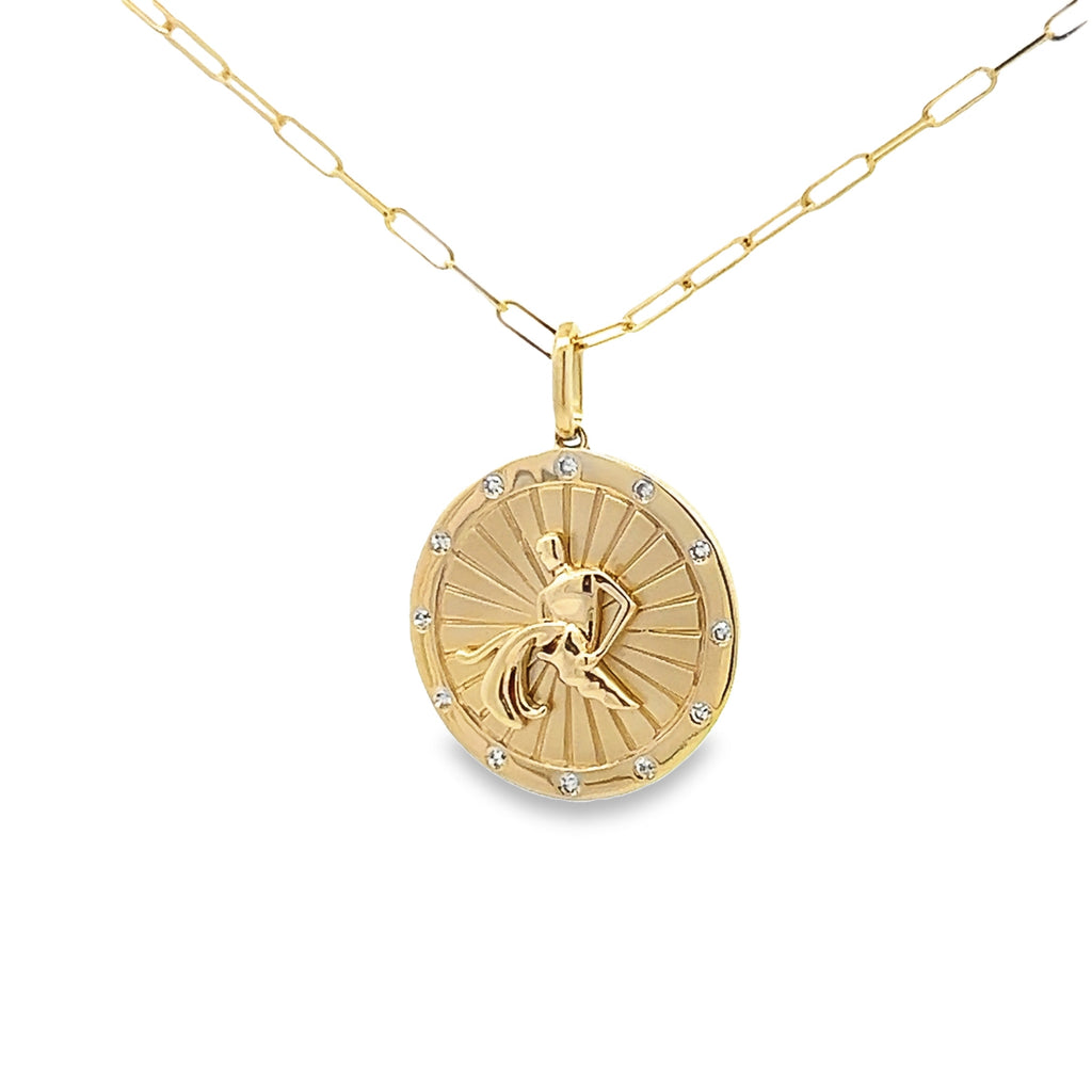 Aquarix Gold Pendant Necklace