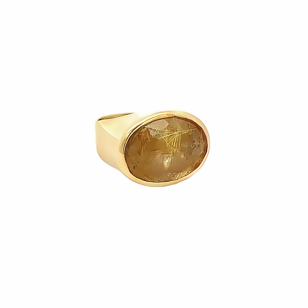 Regal Vintage Quartz Ring