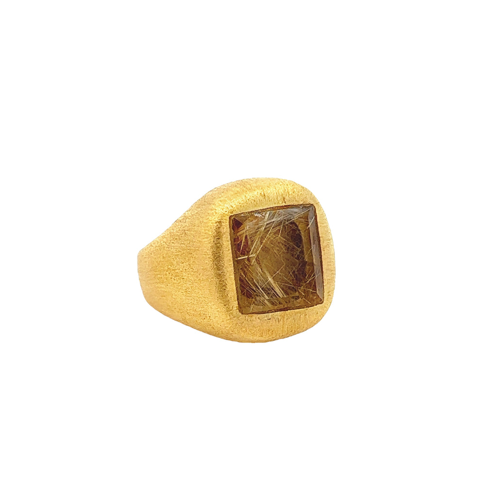 Rubic Vintage Quartz Ring