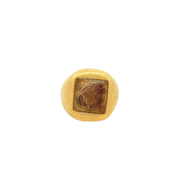 Rubic Vintage Quartz Ring