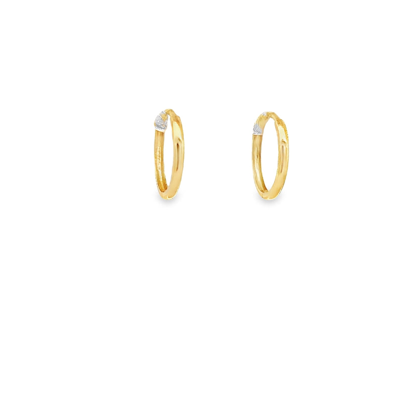 Mini Gold Hoops Earrings