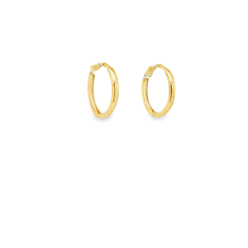 Mini Gold Hoops Earrings