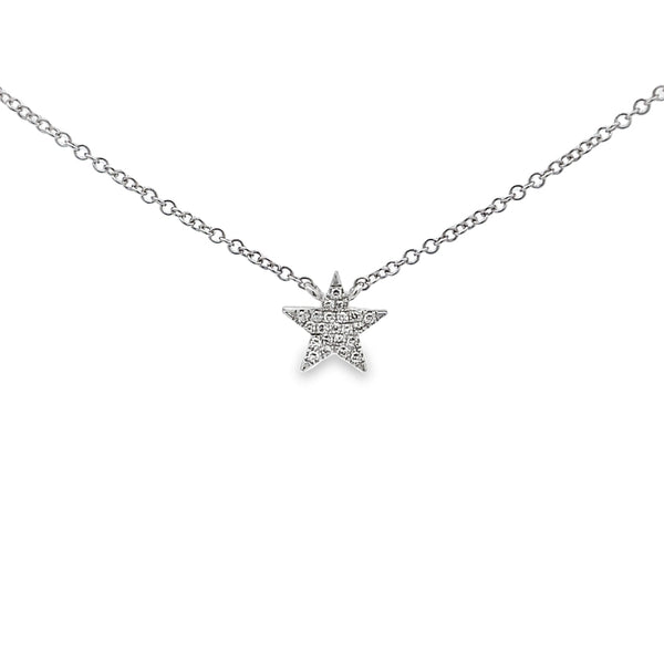 Starfire Diamond Star Pendant
