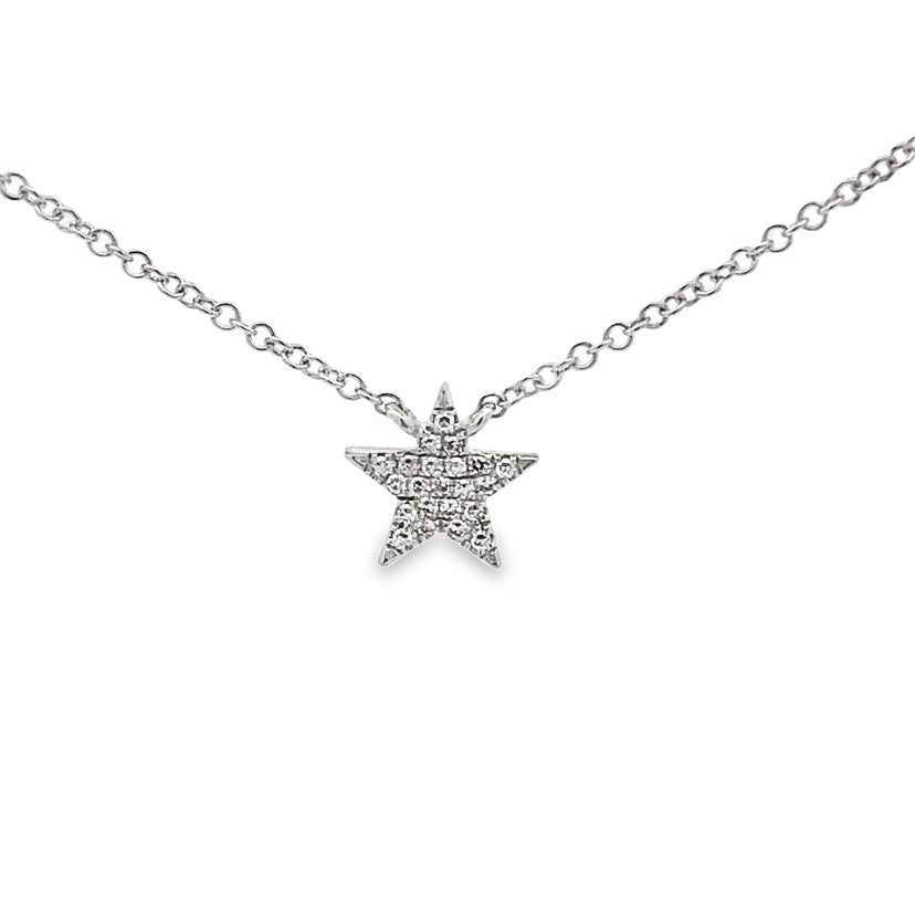 Starfire Diamond Star Pendant