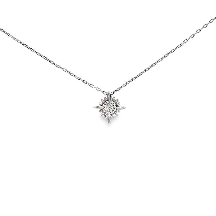 StellarCompass Diamond Necklace