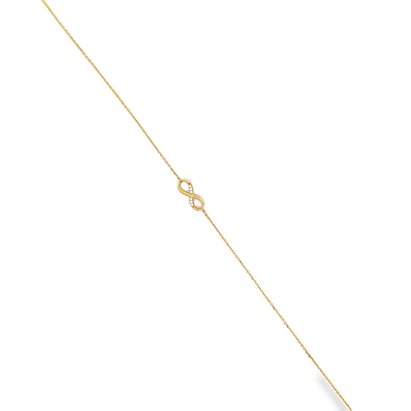 Infinity Gold Anklet