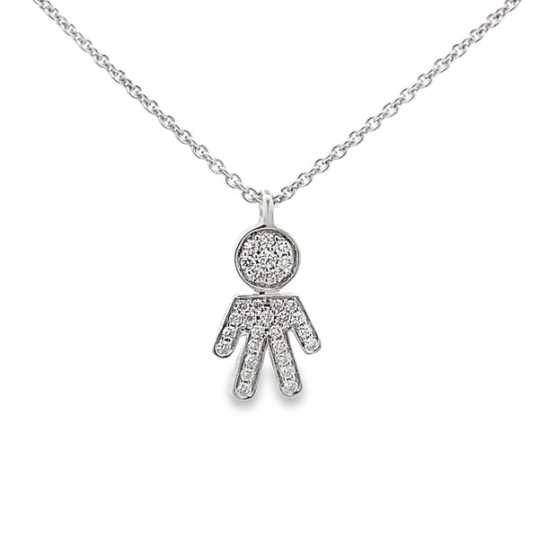 Diamond Boy Necklace By Crivelli